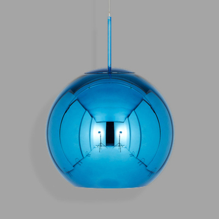 Pendant design lamp  Copper shade by Tom Dixon (Blue,  D40)