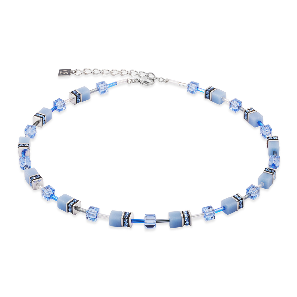 Колье Coeur de Lion Blue-Silver 4020/10-0717