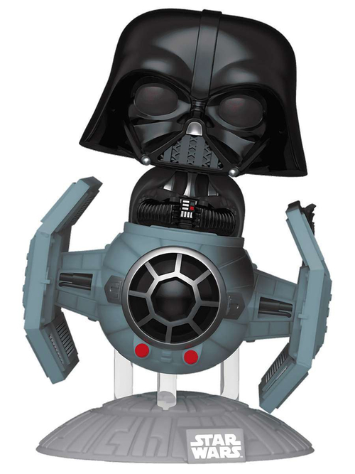 Фигурка Funko POP! Rides Bobble Star Wars Darth Vader with Tie Advanced x1 Starfighter (742) 80769
