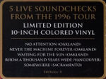Soundgarden / Before The Doors: Live On I-5 (Coloured Vinyl)(10" Vinyl EP)