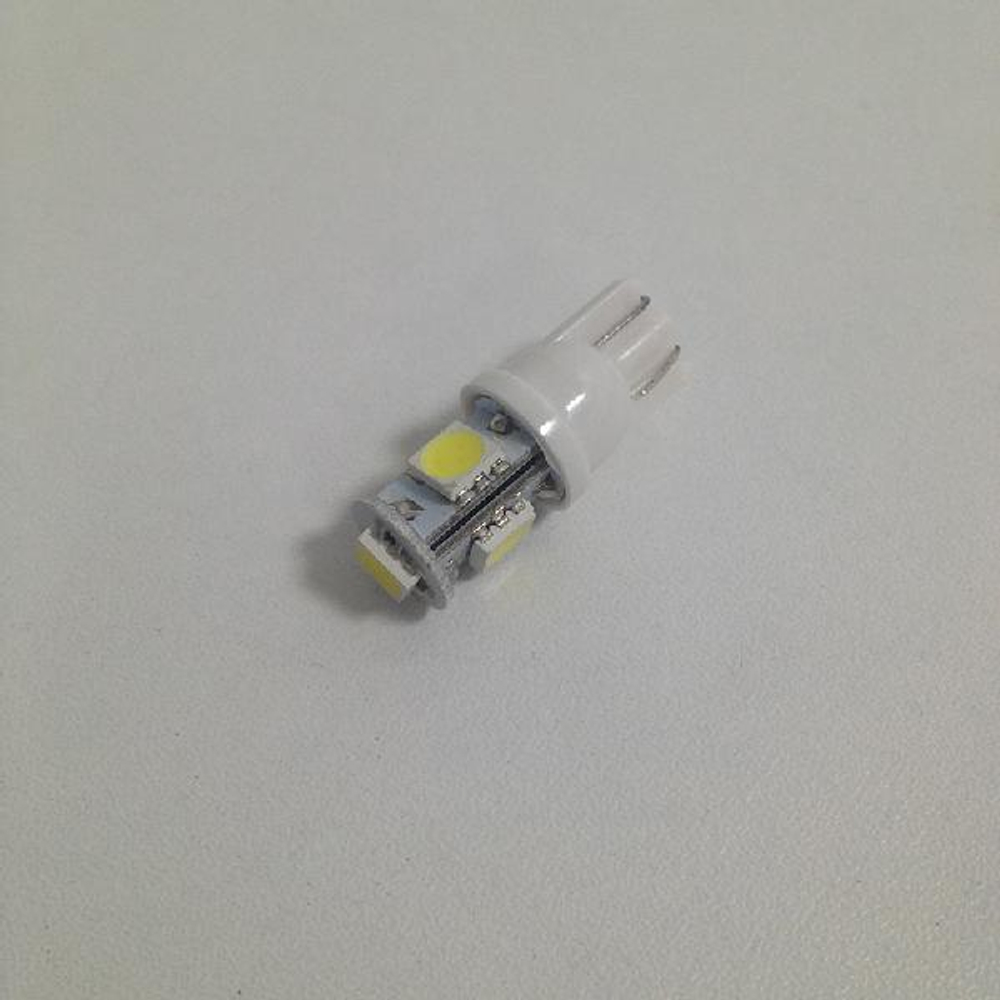 Светодиод 24V T25   4SMD 5050 WHITE Маяк 1но конт М-24T15-W\4SMD