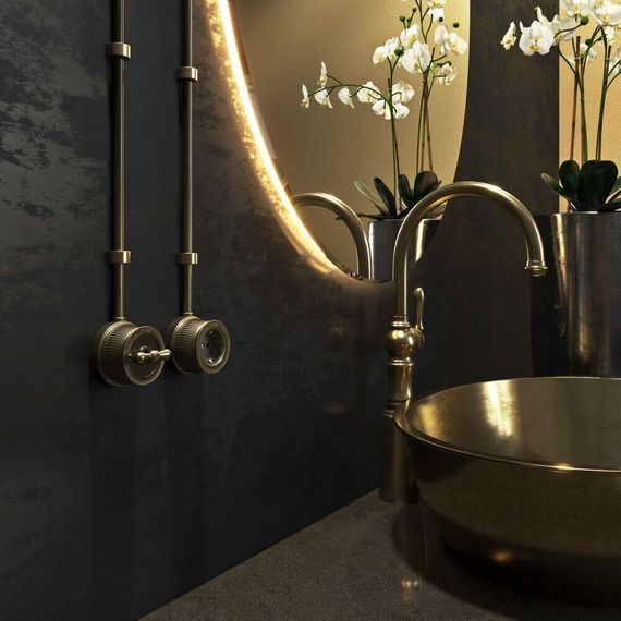 Выключатель Werkel двухклавишный на 4 положения Ретро W5720012 4690389166631