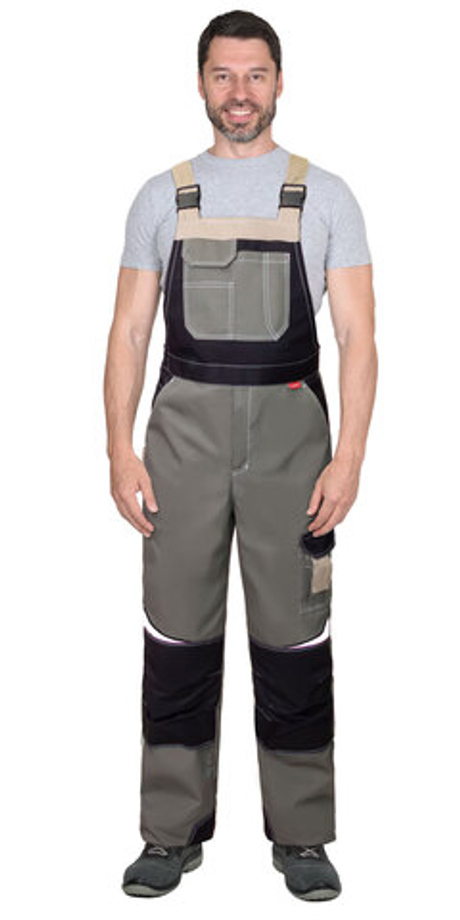 Полукомбинезон СИРИУС-КАСПИЙ оливковый с черным и песочным СОП