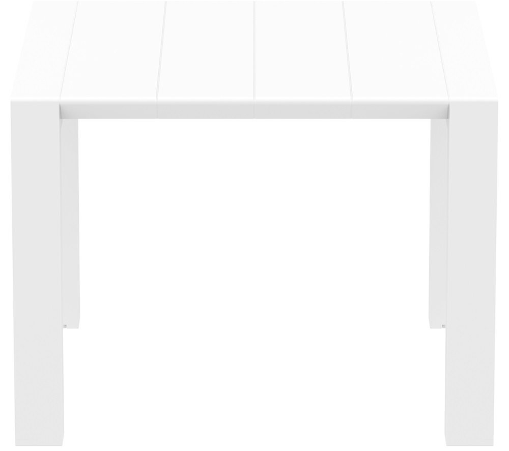 Стол пластиковый раздвижной Siesta ContractVegas Table, 1000-1400х1000х750 мм, белый