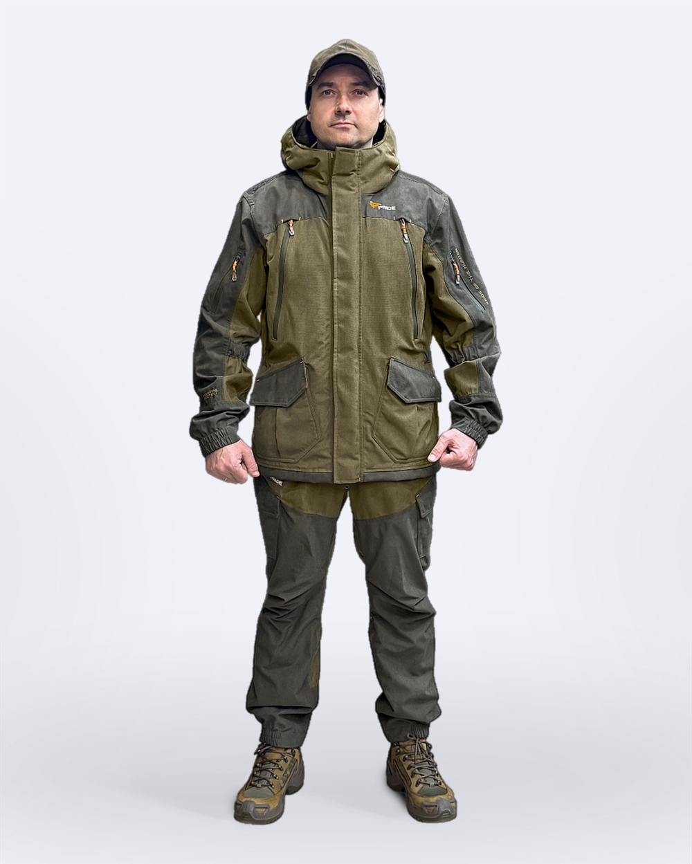 Костюм Магнум Pride демисезонный Хаки, мембрана 10000/10000, утеплённый