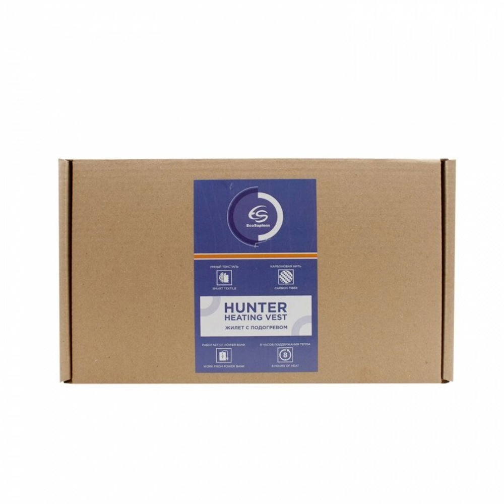 ЖИЛЕТ С ПОДОГРЕВОМ ECOSAPIENS HUNTER 5V USB