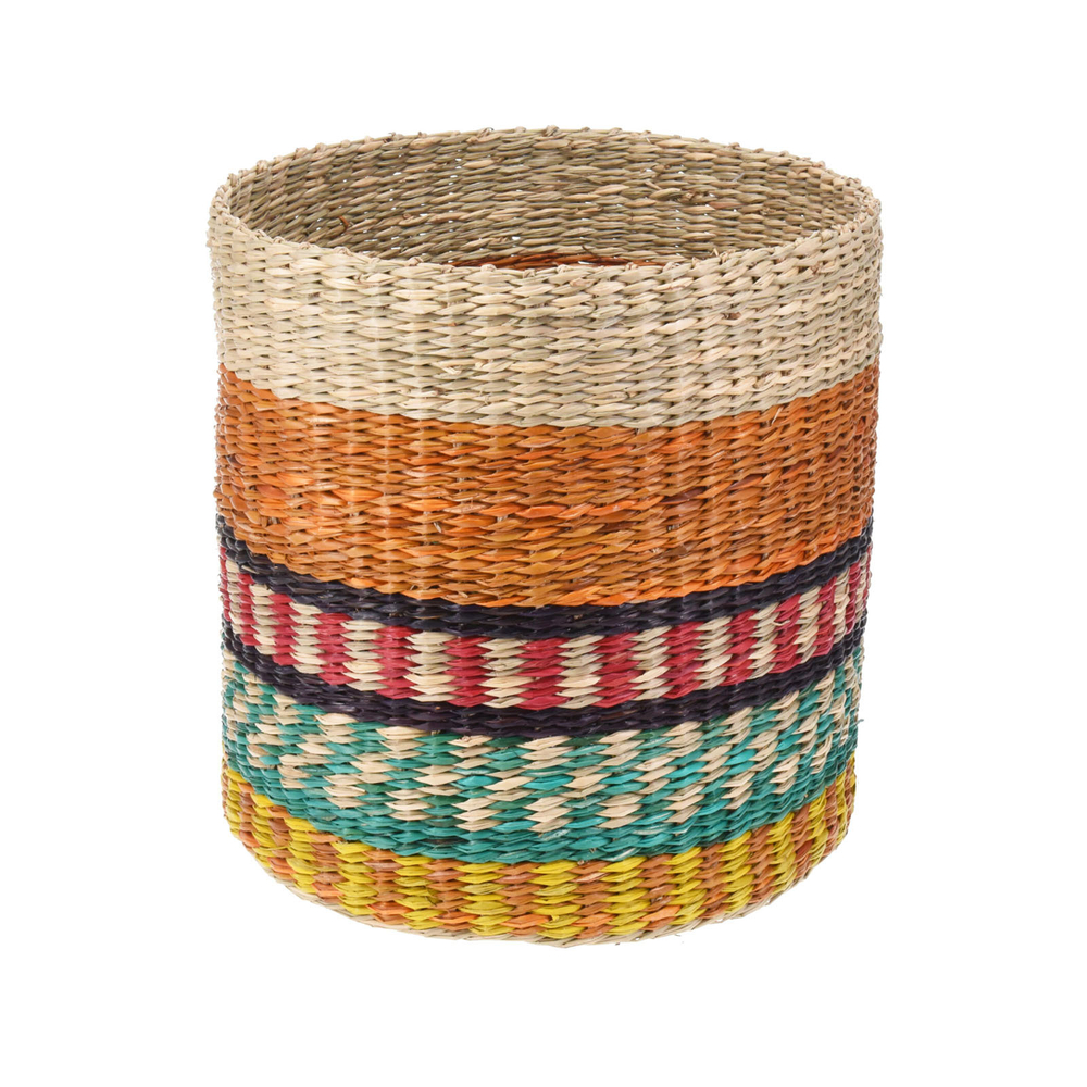 Корзина из водного гиацинта 30*30 см