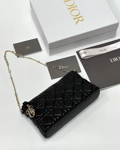 Мини-сумка Dior Miss Dior Midi черный
