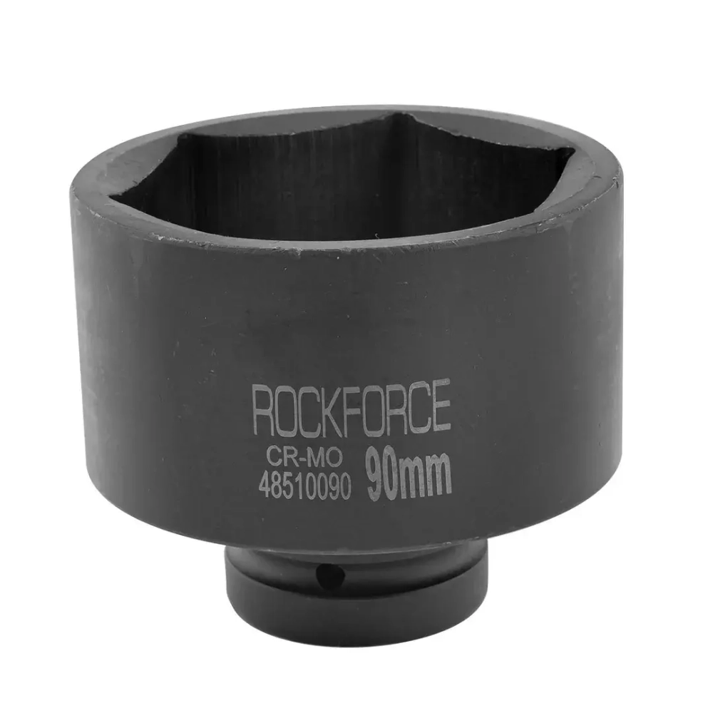 Головка ударная глубокая 1'', 90мм (6гр.) RockForce##Rock FORCE RF-48510090