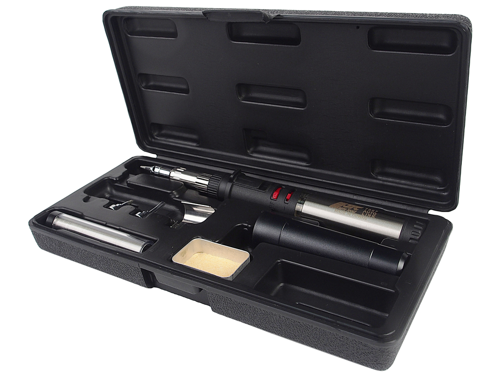 Паяльник портативный многофункциональный (пайка,термическая обработка,газовая горелка) JTC