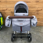 Детская коляска Luxmom 608 3в1 (серый)