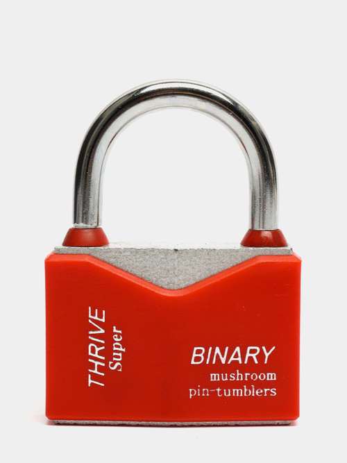 ЗАМОК НАВЕСНОЙ BINARY ГЕЛЕВЫЙ 70ММ