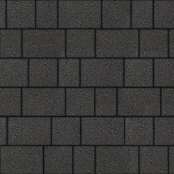 Тротуарная плитка УРИКО, комплект из 3 видов плит, Гранит Черный