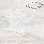 Stroeher - Keraplatte Epos 951 krios 294х340х35х11 артикул 9430 - Клинкерная ступень прямоугольная рядовая Loftstufe