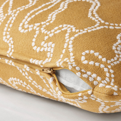 Чехол на подушку IKEA GULDFLY (ГОЛЬДФЛАЙ), Горчичный, 50x50 см