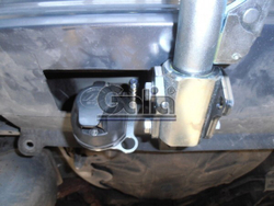 Фаркоп оцинкованный Galia M124A для Mazda 5 2005-2010, 2010-2015(паспорт и сертификат в комплекте)(без электрики)