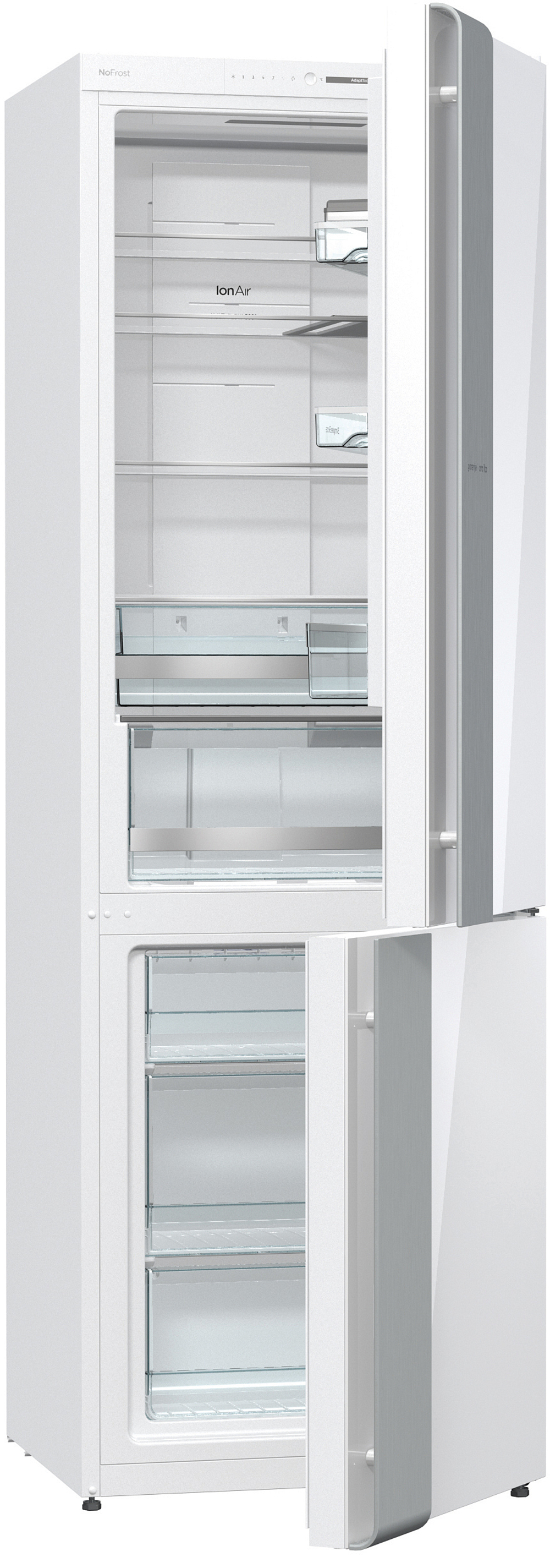 Отдельностоящий двухкамерный холодильник Gorenje NRK 612 ORA W