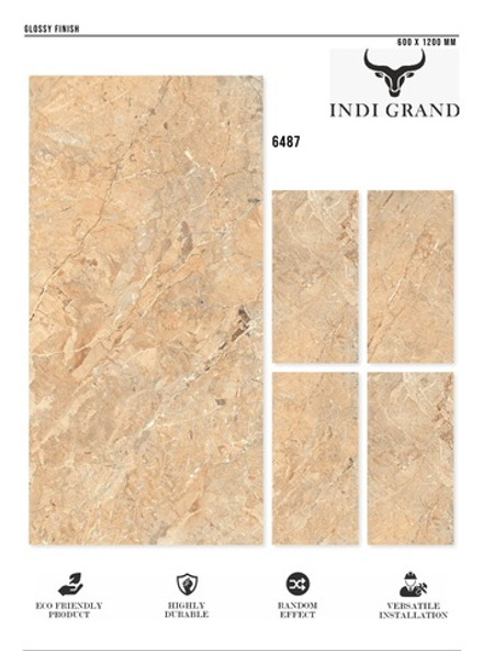 Керамогранит glossy №6, 60х120, 6487