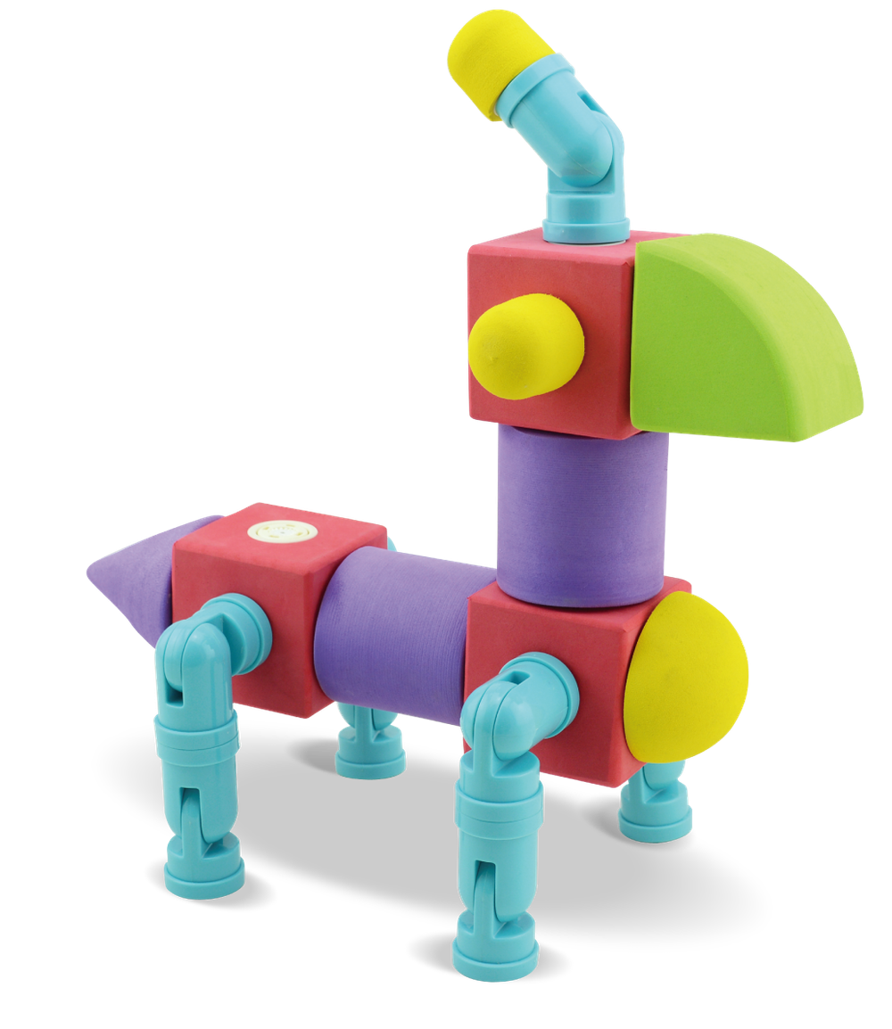 Мягкий магнитный конструктор Макки 37