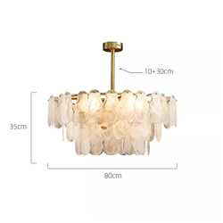 Люстра 8847-80 gold