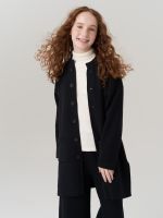 Кардиган для девочки в школу AT990 черный