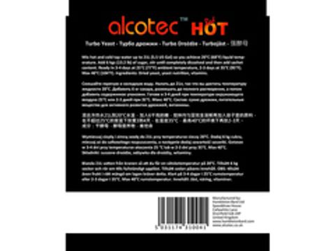 Спиртовые дрожжи Alcotec Red Hot