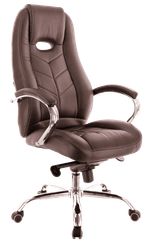 Кресло Everprof Drift M Экокожа Коричневый