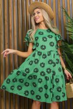 Платье Ветер перемен (зеленое) П13426-12М LT Collection