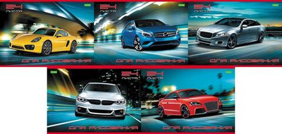 Альбом для рисования А4 24 л. "Мотошоу"(Хатбер)