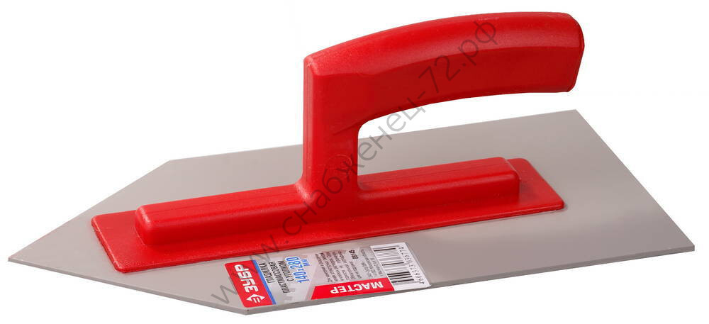 ЗУБР 140х280 мм, Штукатурная гладилка с уголком (08145)
