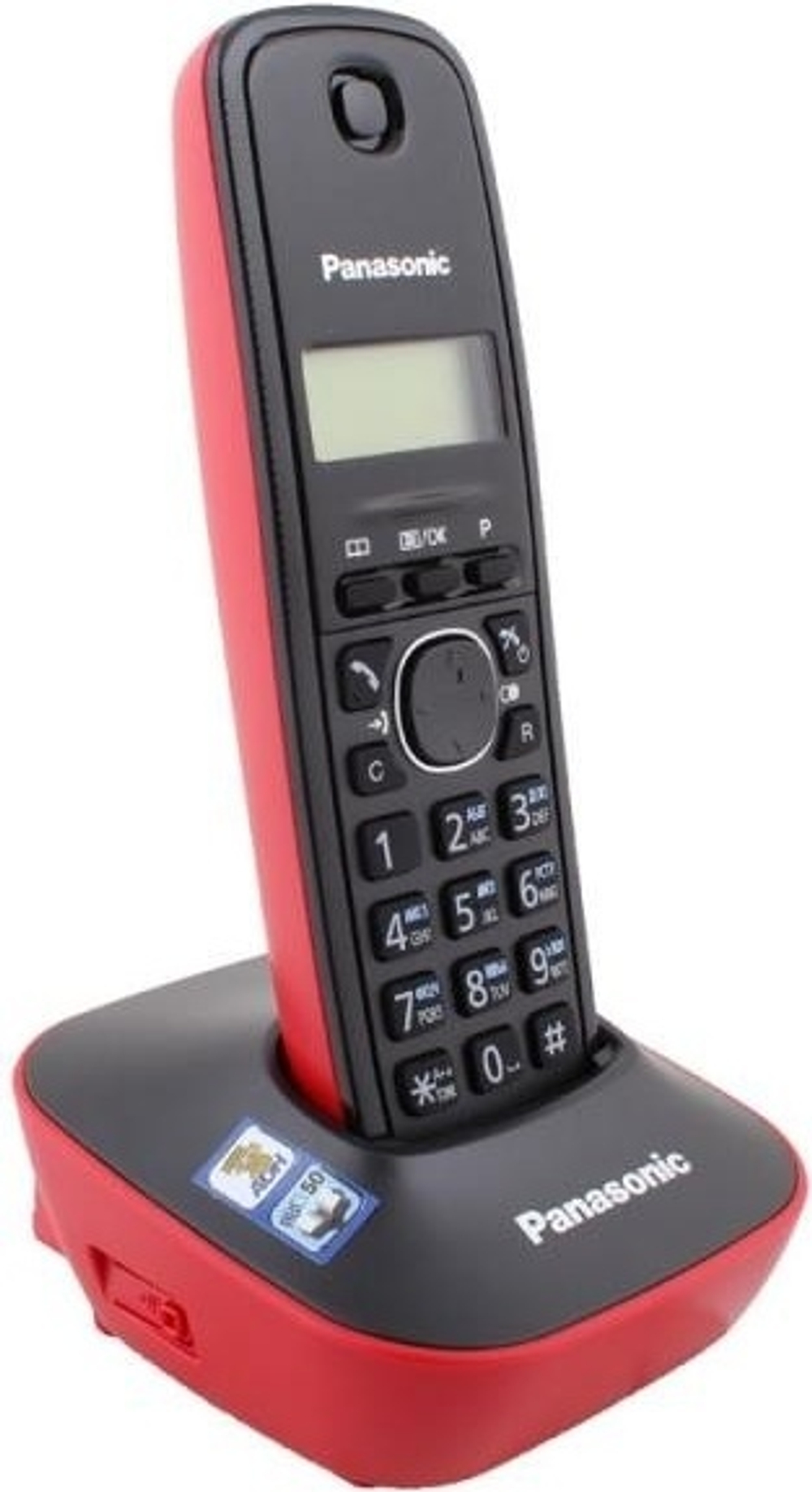 РАДИОТЕЛЕФОН PANASONIC KX-TG1611CAR 1,88-1,9ГГц, ОПРЕД.НОМ, БУДИЛЬНИК, 15/170Ч, 12МЕЛ., ПАМЯТЬ 50НОМ