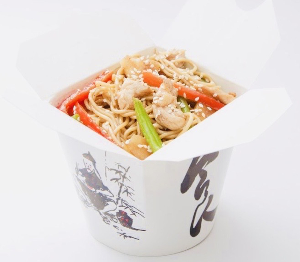 Wok с курицей