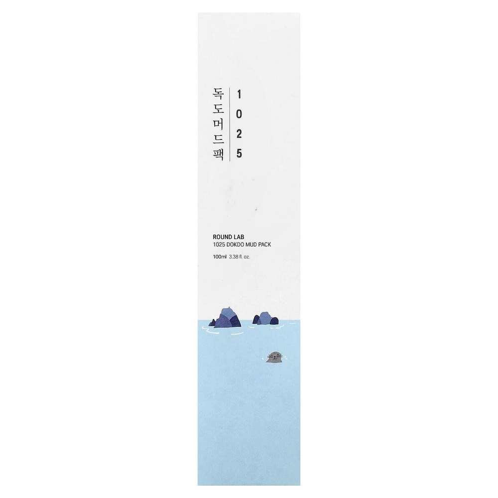 Round Lab, 1025 Dokdo грязевая маска, 100 мл (3,38 жидк. унц.)