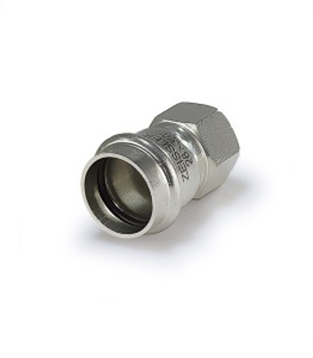 Пресс-муфта из нерж. стали 15mm х 1/2вр "ZEISSLER" 5/120