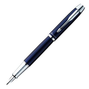 Перьевая ручка Parker IM Metal F221 Blue CT перо F (S0856210)