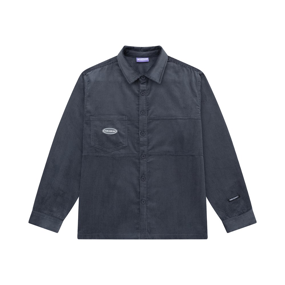 РУБАШКА YMKASHIX VELVET BUTTON