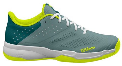 Мужские кроссовки теннисные Wilson Kaos Stroke 2.0 - stormy sea/deep teal/safety yellow