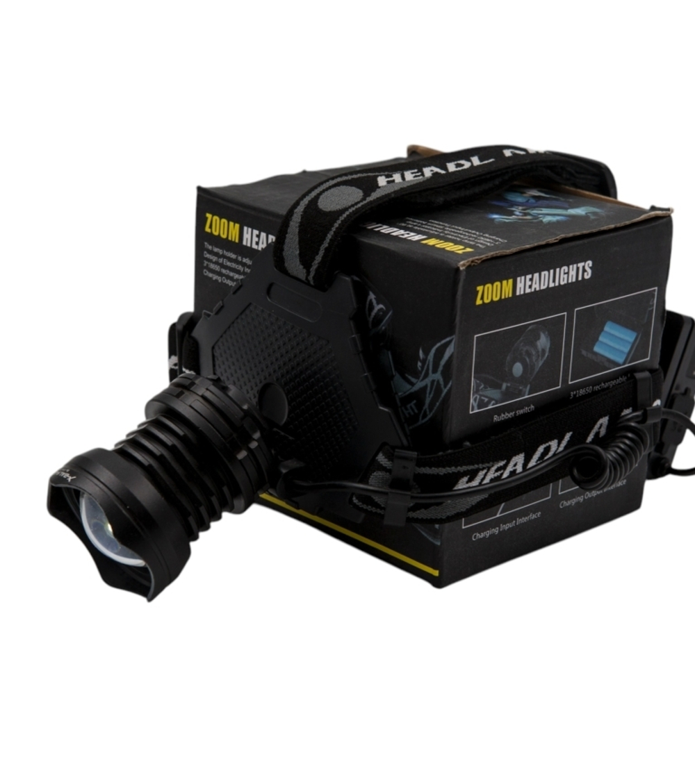 Налобный фонарь ZOOM HEADLIGHTS Р50