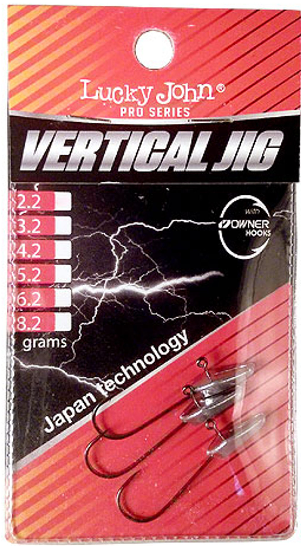 Джиг-головки VERTICAL JIG, 4.2г, набор 3шт., арт. 8528-042
