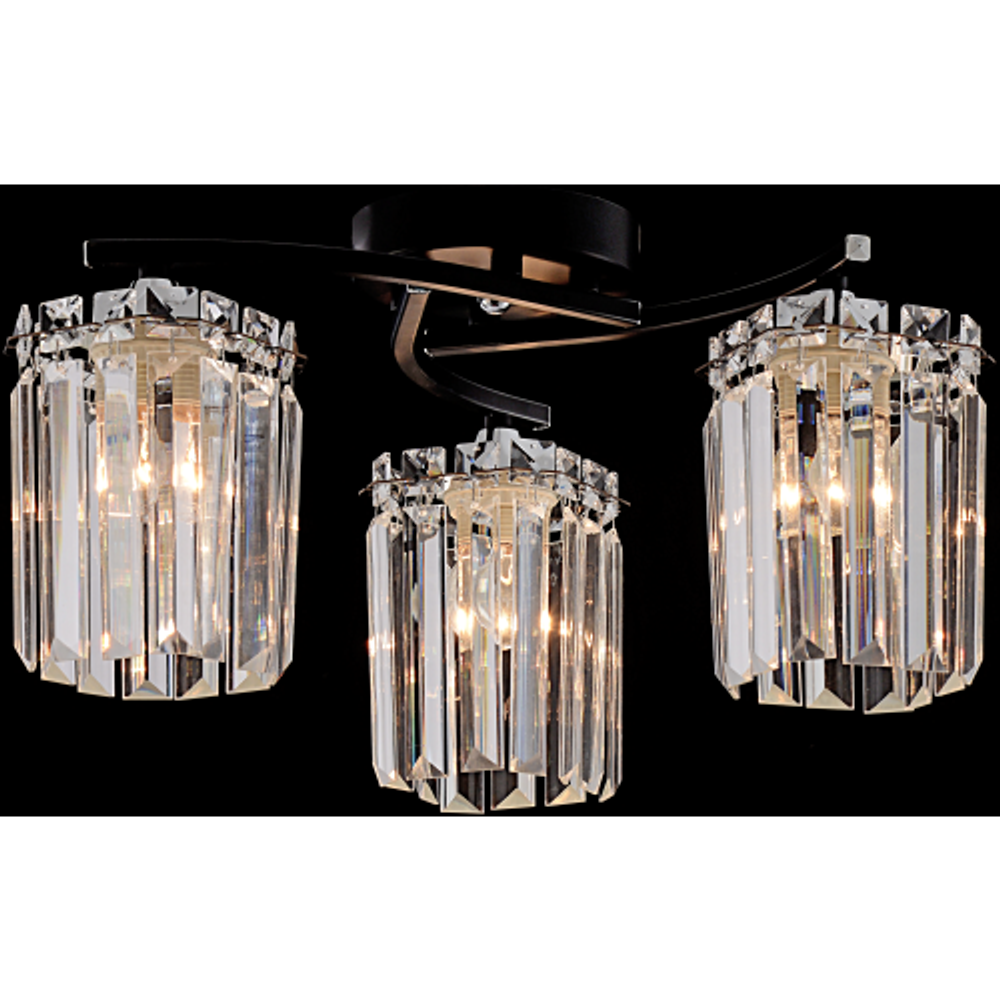 Люстра Rivoli   1062-303 3хЕ27 60 Вт хрусталь