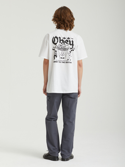Мужская Футболка Obey Submit To The Rhythm