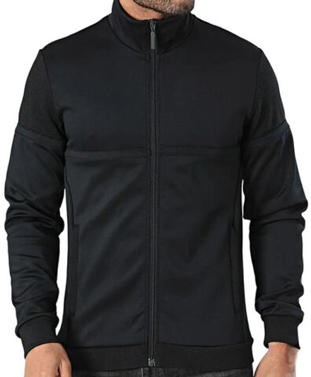 Мужская теннисная кофта Sergio Tacchini Mijey Tracktop - черный
