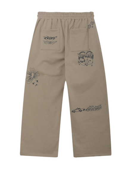 Мужские Брюки Westside Straight Leg