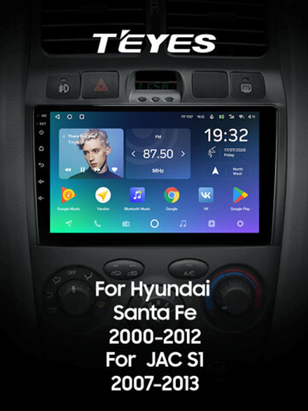 Teyes SPRO Plus 9" для Santa Fe SM 2000-2012