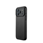 Чехол Mujjo Leather для iPhone 17 Pro Max черный