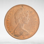 Canada, 1 Cent, 1974 – Elizabeth II (Second Portrait), XF