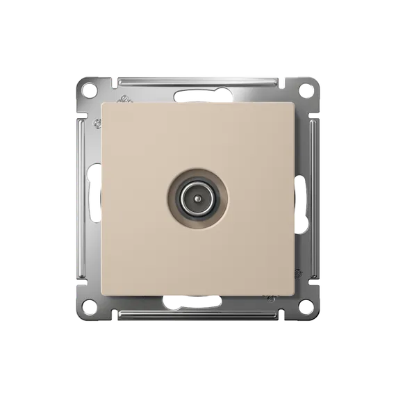 Розетка телевизионная TV AtlasDesign коннектор механизм песочн. SE ATN001293