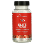 Eu Natural, Elite Focus, кофеин и L-теанин, 120 вегетарианских капсул