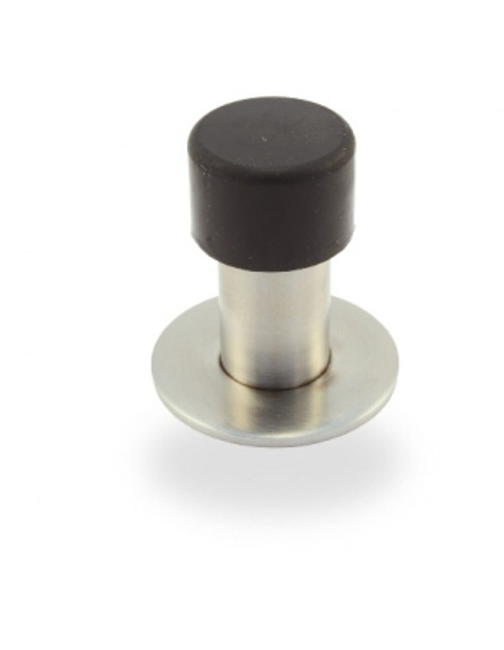 Упор двери (стена) "Apecs" низкий INOX нерж.