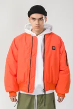 Бомбер CODERED Зимний Bomber Wide Оранжевая
